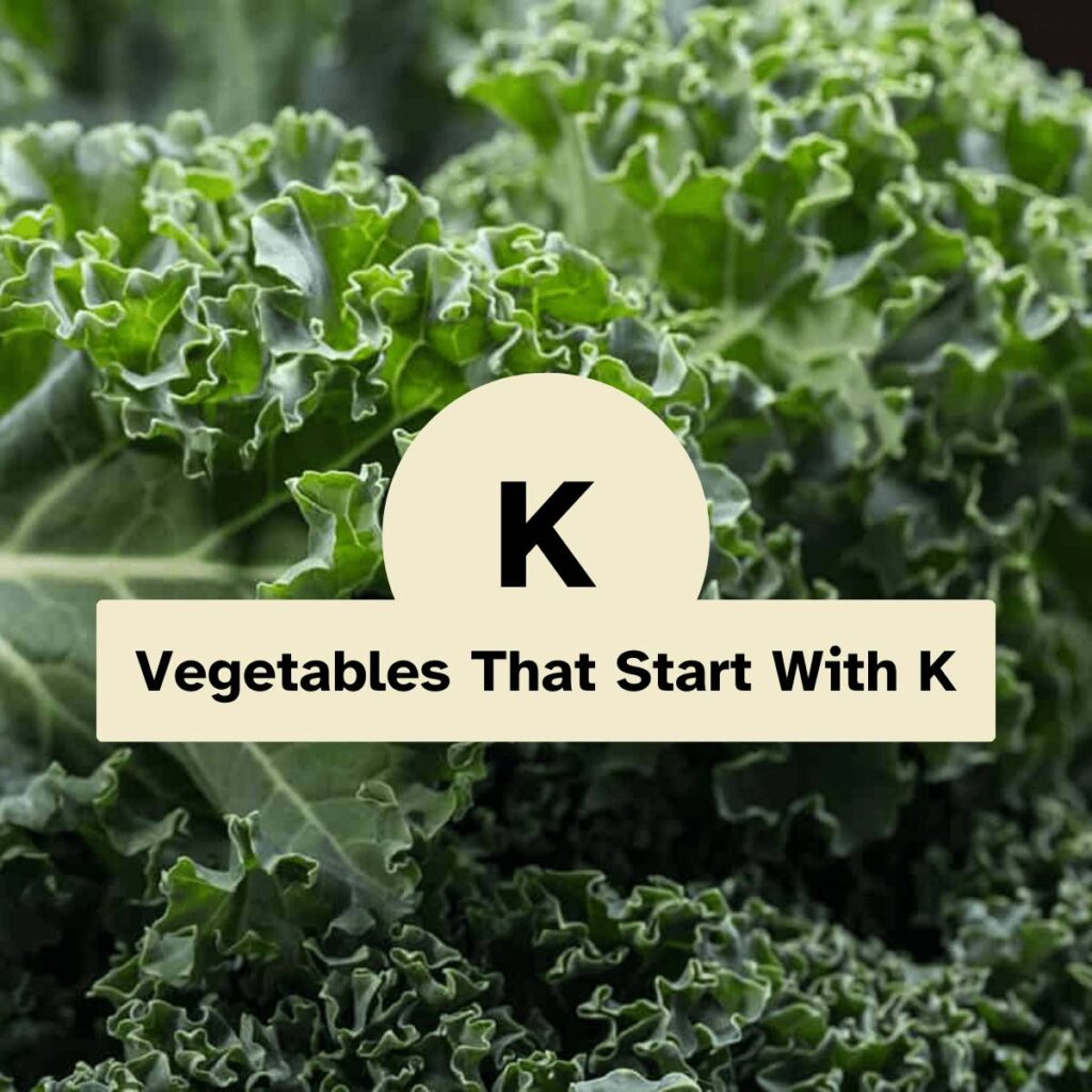 Vegetables That Start With K
