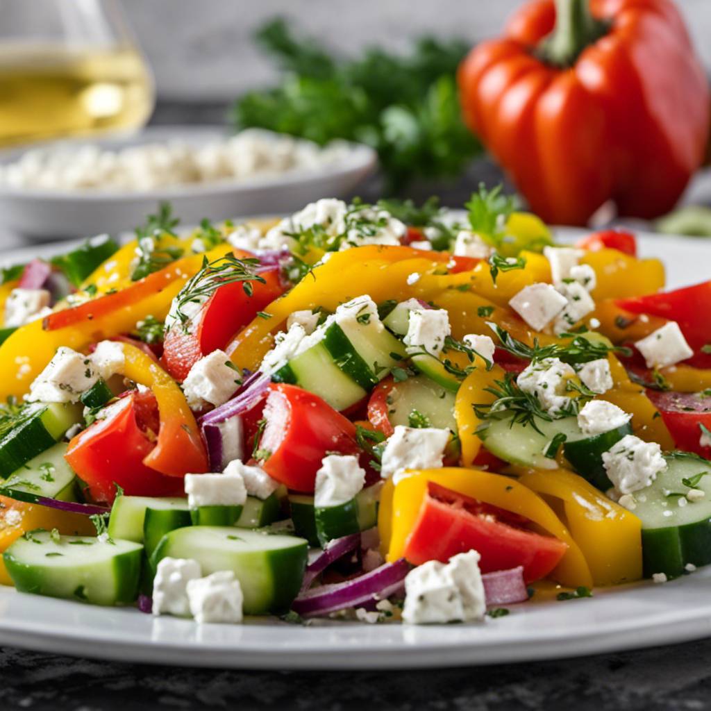 Bulgarian Shopska Salad