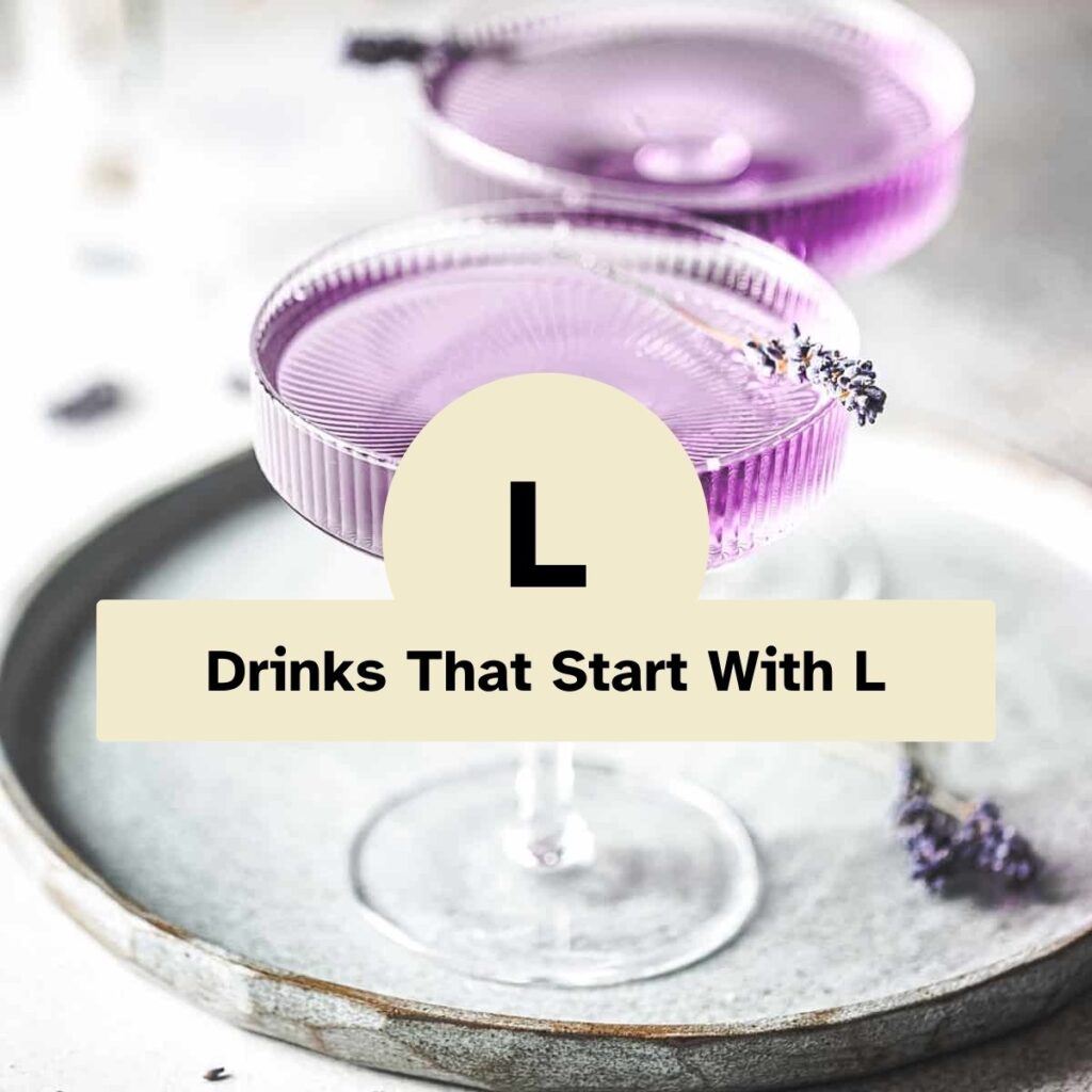 Drinks That Start With L
