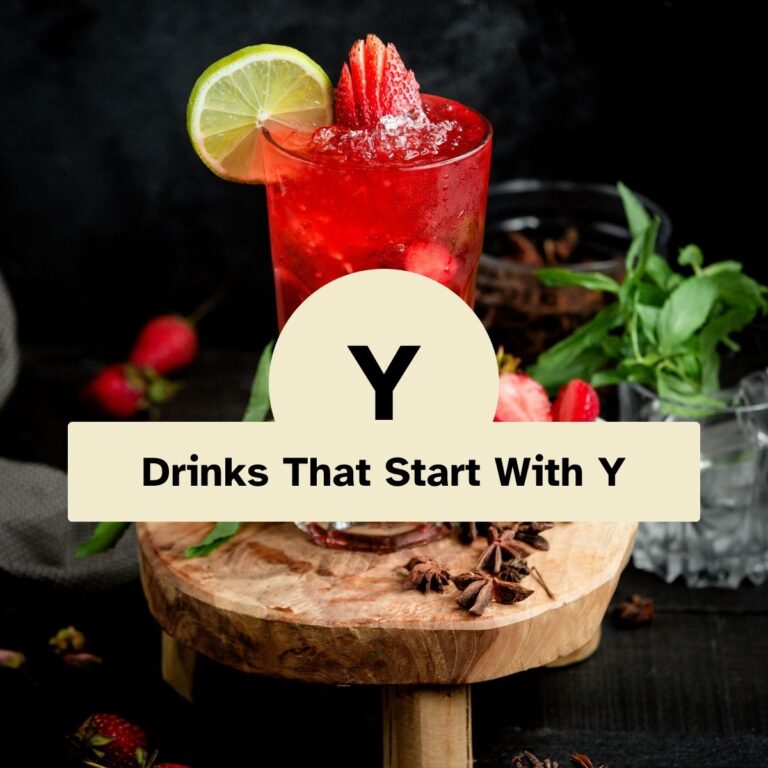 Drinks That Start With Y